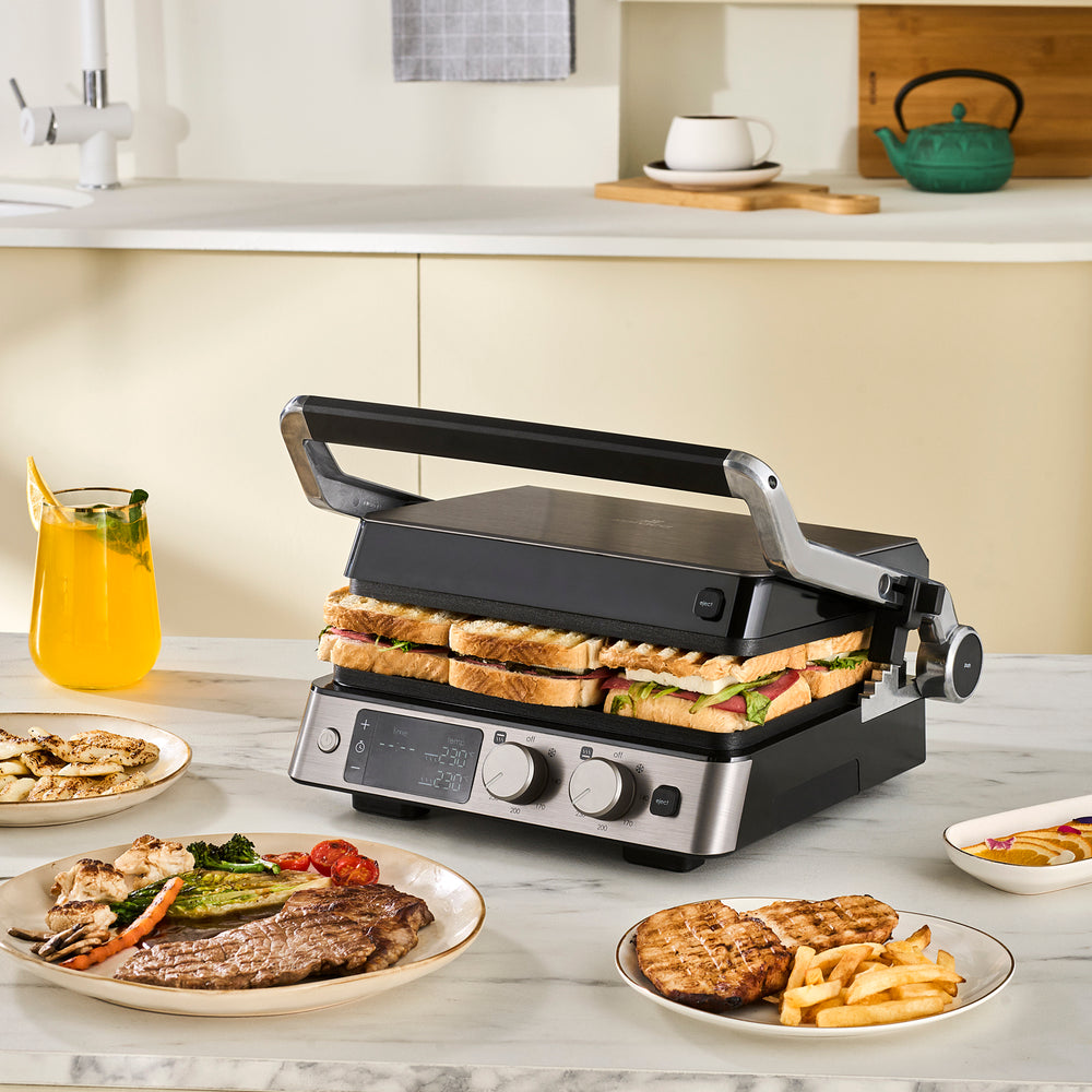 " Karaca Compact Stahl Sear und Grill Inox 2008 Grillen und Toaster "