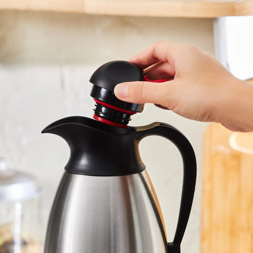 " Karaca Clark Teekanne-Thermoskanne, 2,5 L, Inox "