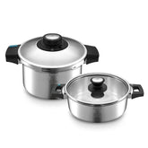 " Karaca Quick and Safe Induktions-Schnellkochtopf-Set 6+8 Lt "