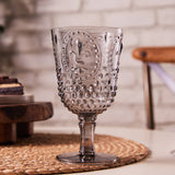 " Karaca Moise Acryl Weinglas, 450 ml, Anthrazit "