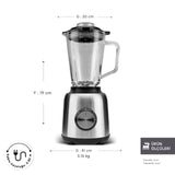 " Karaca Inox 1,5 L Glasbehälter Inox Smoothie Blender "