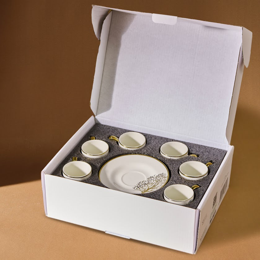 " Karaca Afra Kaffeetasse für 6 Personen, 90 ml "