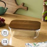 " Karaca Karya Acacia Vorratsbehälter 1300 Ml "