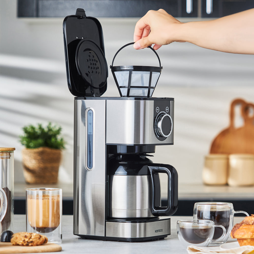 " Karaca Series 2303 Stahl Filterkaffeemaschine "