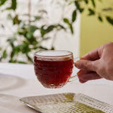 " Karaca Emel 4 Personen Glas Tee Cup 180 Ml "