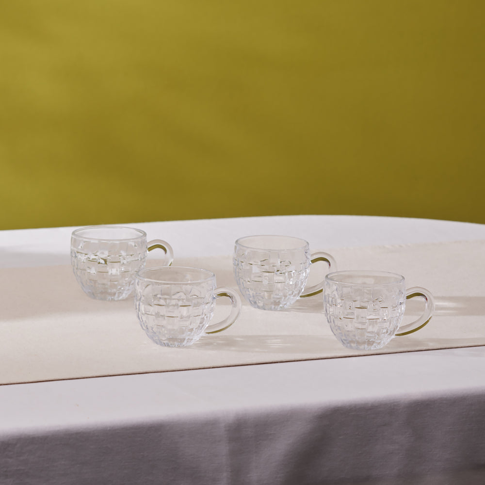 " Karaca Emel 4 Personen Glas Tee Cup 180 Ml "