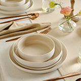 " Karaca Earth Collection Finesse 24-teiliges Tafelset für 6 Personen Beige "