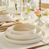 " Karaca Earth Collection Finesse 24-teiliges Tafelset für 6 Personen Beige "