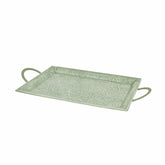 " Karaca Home Donna Dekoratives Tablett Mintgrün 45 cm "