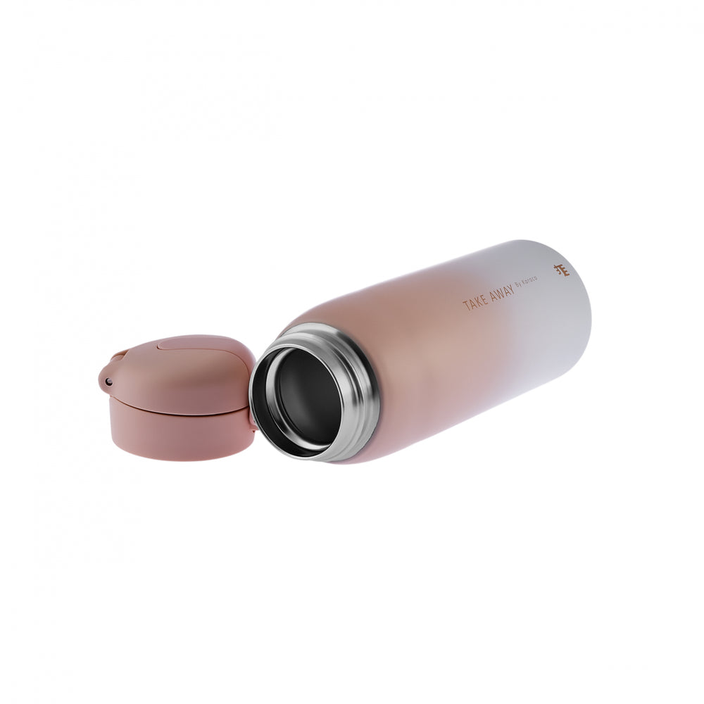 " Karaca Skyfall Stahl Auslaufsichere Thermoskanne 500 Ml Rosa "
