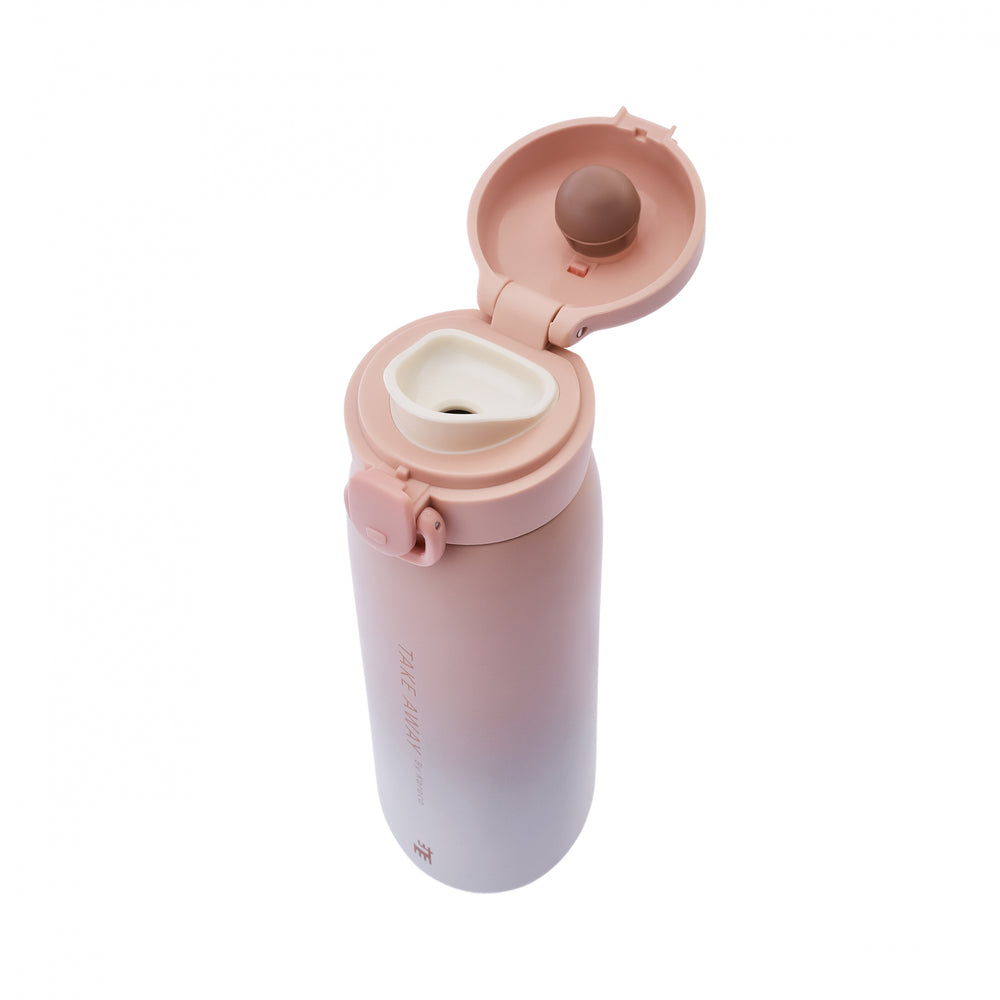 " Karaca Skyfall Stahl Auslaufsichere Thermoskanne 500 Ml Rosa "