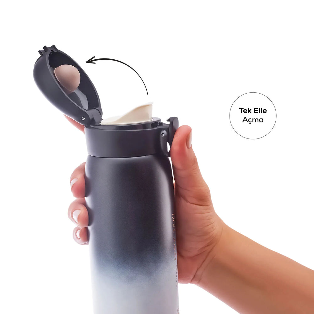 " Karaca Skyfall Stahl Leakproof Thermos 500 Ml Schwarz "