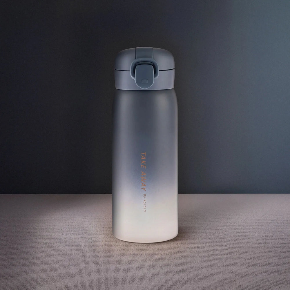 " Karaca Skyfall Steel Auslaufsichere Thermoskanne 500 Ml Blau "