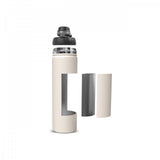 " Karaca Thermosteel Earth Auslaufsicherer Edelstahl-Thermos 680 ml Beige "