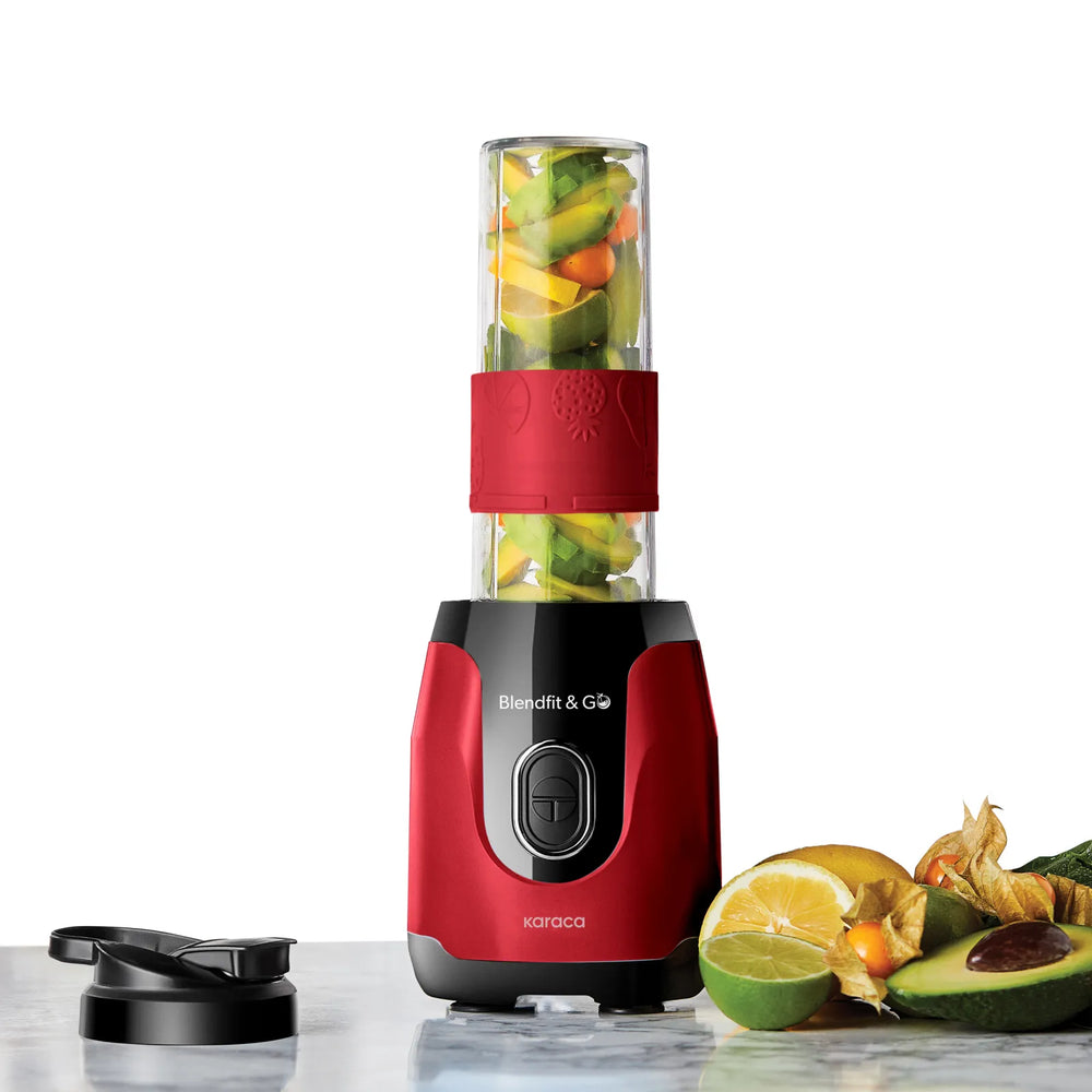 " Karaca Blendfit Go Personal Smoothie Blender Rudolph Red "