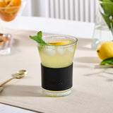 " Karaca Leder Cool Touch Latte Glas 210 Ml Schwarz "