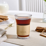 " Karaca Leder Cool Touch Latte Glas 210 Ml Gold "