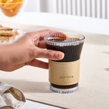 " Karaca Leder Cool Touch Latte Glas 210 Ml Gold "