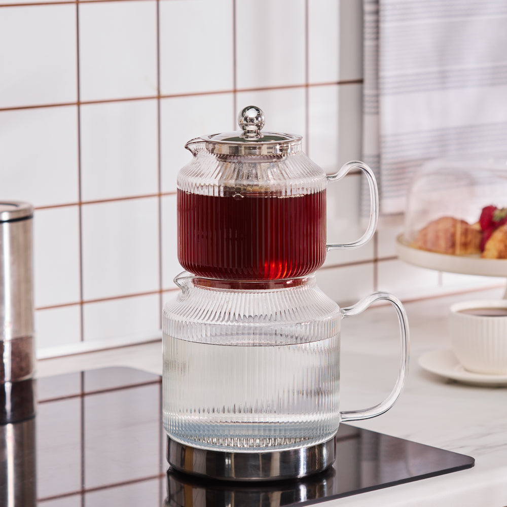 " Karaca Kelly XL Glas-Teekanne "