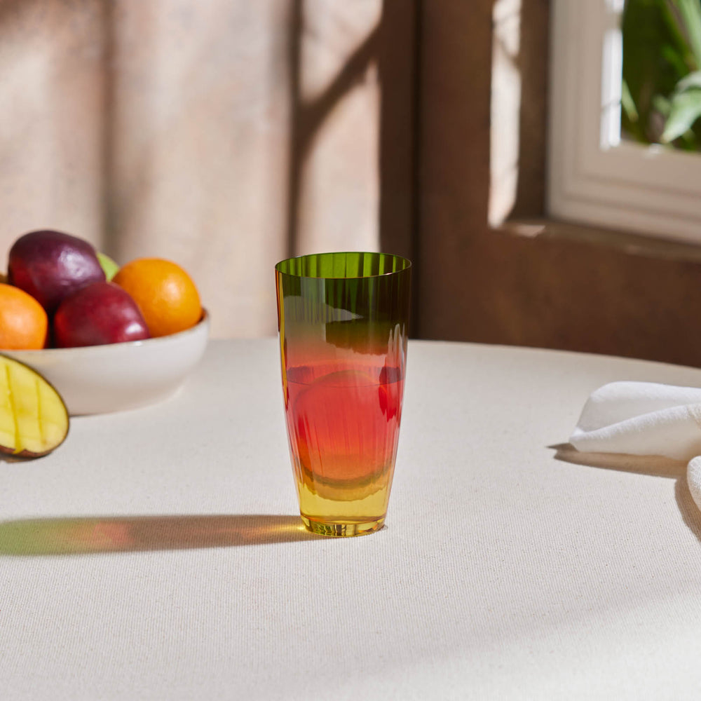 " Karaca Dolce Wasserglas 350 Ml Grün "