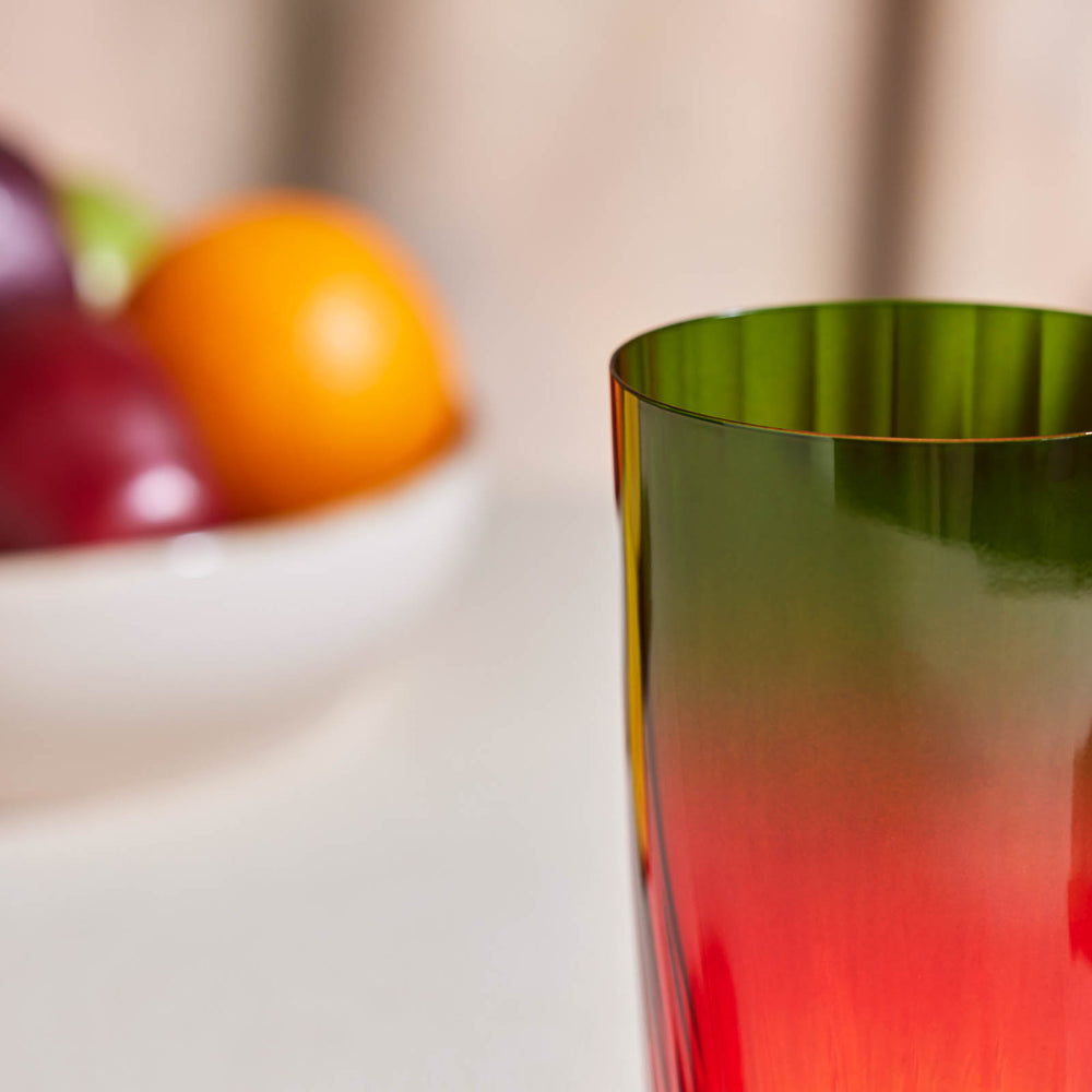 " Karaca Dolce Wasserglas 350 Ml Grün "