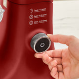 " Karaca Pro Artisan Digital Display Gusseisen Küchenkoch 1600W Rot "