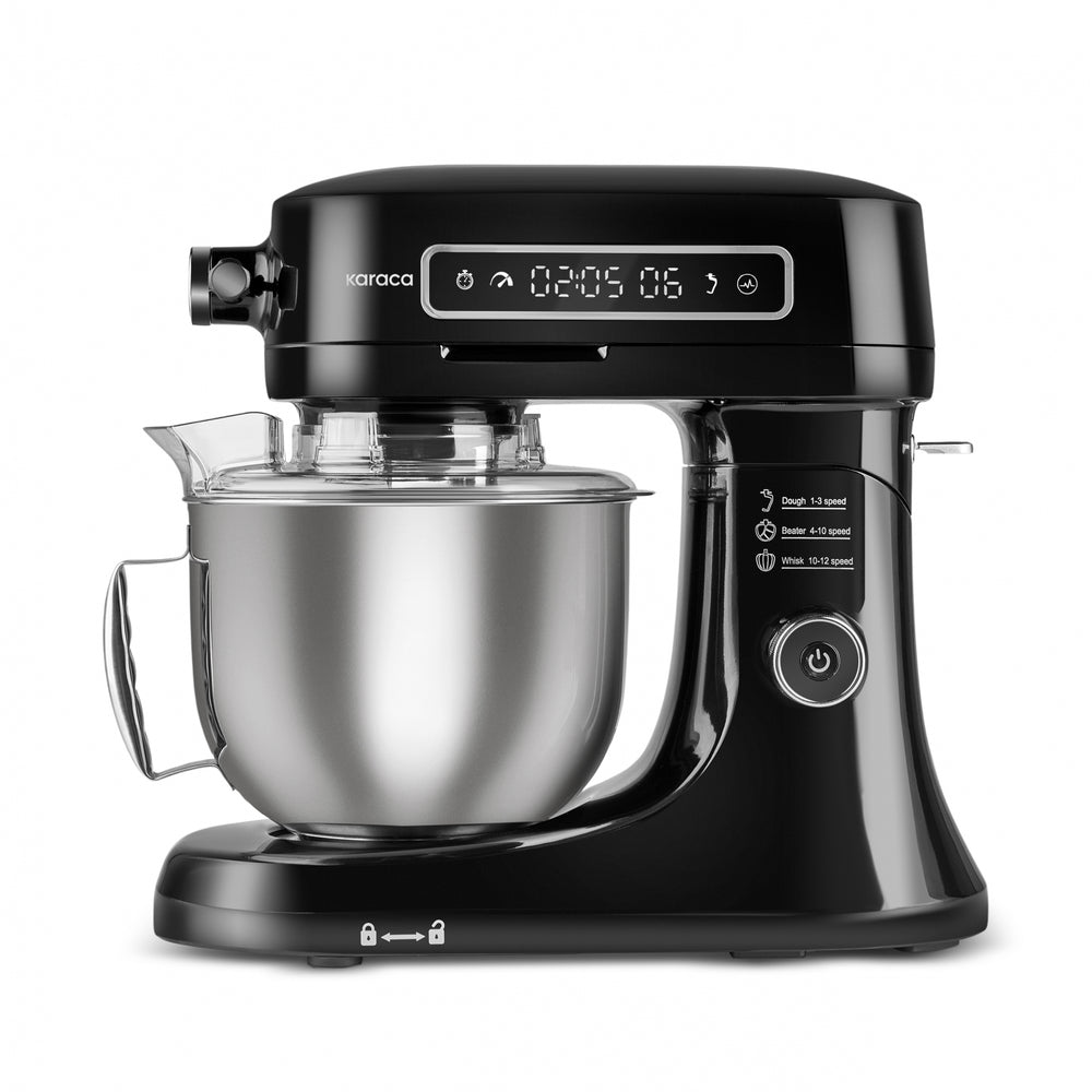 " Karaca Pro Artisan Digital Display Gusseisen Küchenkoch 1600W Schwarz "