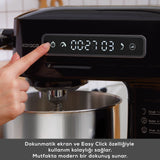 " Karaca Pro Artisan Digital Display Gusseisen Küchenkoch 1600W Schwarz "