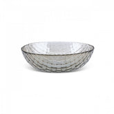 Karaca Braid Glänzende Glassalat-Schüssel 22cm Schimmer