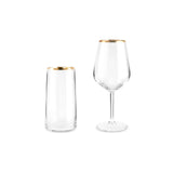 Karaca Orlando 12-Personen 25-Teiliges Glas-Set