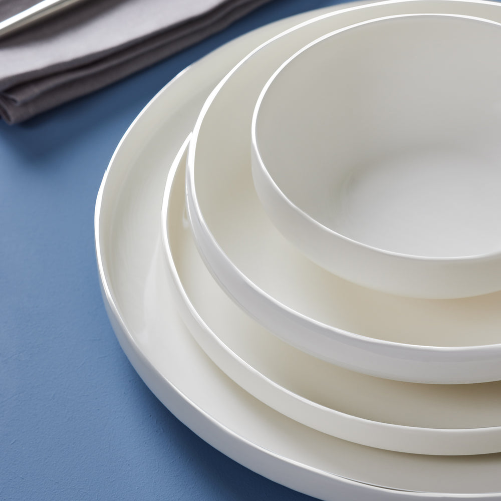 " Karaca Streamline New Saturn Weiß 24-teiliges Tafelservice, 6 Personen "