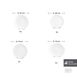 " Karaca Streamline New Saturn Gold 24-teiliges Tafelservice, 6 Personen "