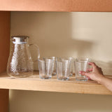 " Karaca Luminous 7 Teiliges Glas Set Transparent "