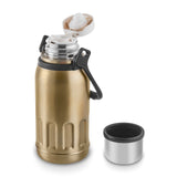 Karaca Adent Edelstahl Auslaufsicherer Thermos 800 ml Gold