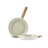 " Karaca Swiss Crystal Almond Cream, Pfannen Set, Induktion "