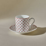 " Karaca Sweet Love für 2 Personen Kaffeetasse, 90 ml "