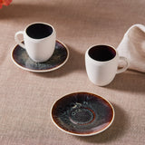 Karaca New White Galactic 100 ml Kaffeetassen-Set für 1 Personen