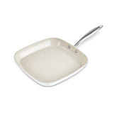Karaca Swiss Crystal Almond Cream Stielgrill 28 cm