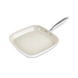Karaca Swiss Crystal Almond Cream Stielgrill 28 cm