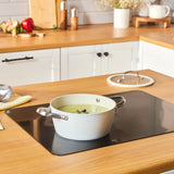 Karaca Swiss Crystal Almond Cream Stielkasserolle 20 cm