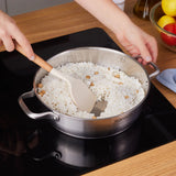 Karaca Elite Edelstahl-Kasserolle Flach 26 cm 34 L