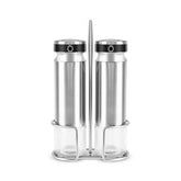Karaca Stellum 3-teiliges Öl- und Essigflaschen-Set Inox