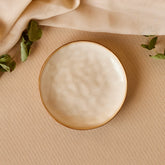 Karaca Aria Dessert-/Beilagenteller mit Reaktivglasur 16 cm Beige