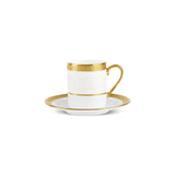 " Karaca Royal Bone Victoria Kaffeetassenset für 6 Personen, 90 ml "