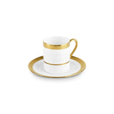 " Karaca Royal Bone Victoria Kaffeetassenset für 6 Personen, 90 ml "