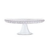Karaca Rattan Grau-Glitzer 7-teiliges Kuchenset
