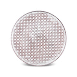 Karaca Rattan Grau-Glitzer 7-teiliges Kuchenset