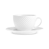 Karaca Nina Embossed Teetassen-Set für 6 Personen 220 ml