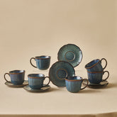 Karaca Bryggen Reaktiv 250 Ml Teetasse Für 6 Personen