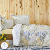 Karaca Clarinda Doppelbett Bettwäsche Set mit Spannbettlaken